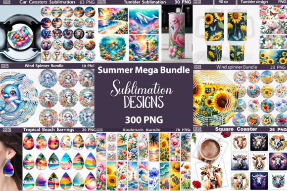 Download Summer Mega Bundle Sublimation Designs - Sublimation designs Collection