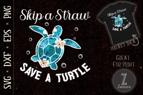 Download Skip Straw Save a Turtle Ocean Lovers - Ocean lovers Collection